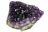Dark Purple, Amethyst Crystal Cluster - Uruguay #122100-1